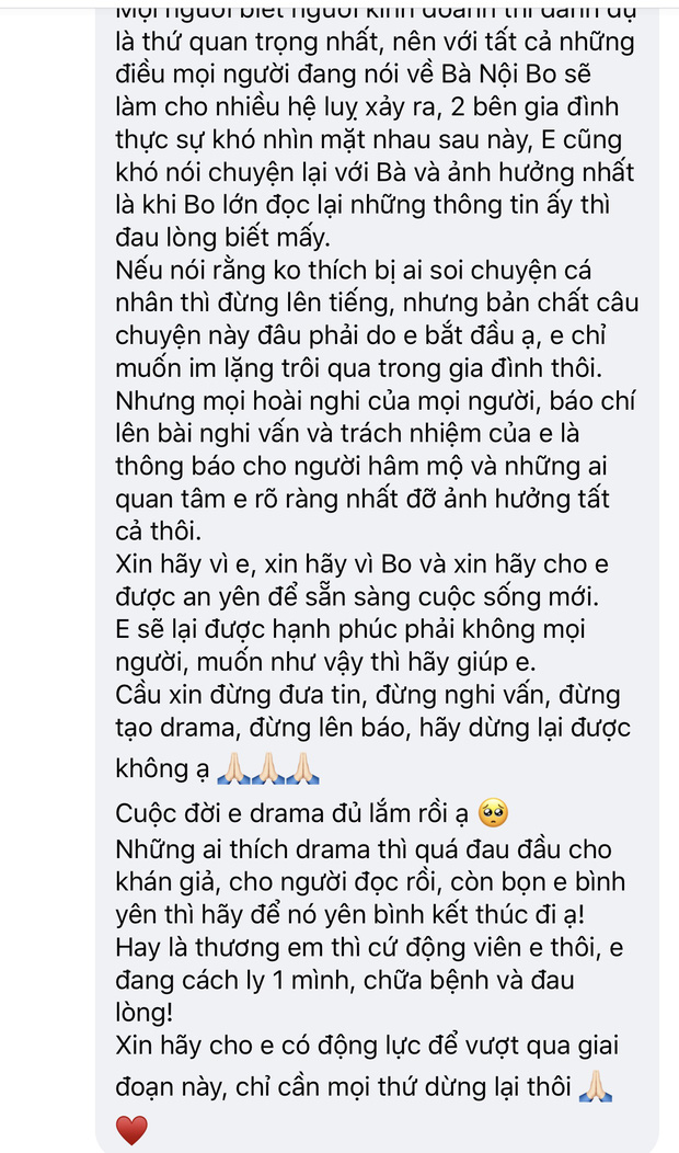 Hoà Minzy: Cuộc đời em drama đủ lắm rồi, thương em thì cứ động viên em thôi, em đang cách ly 1 mình, chữa bệnh và đau lòng-3