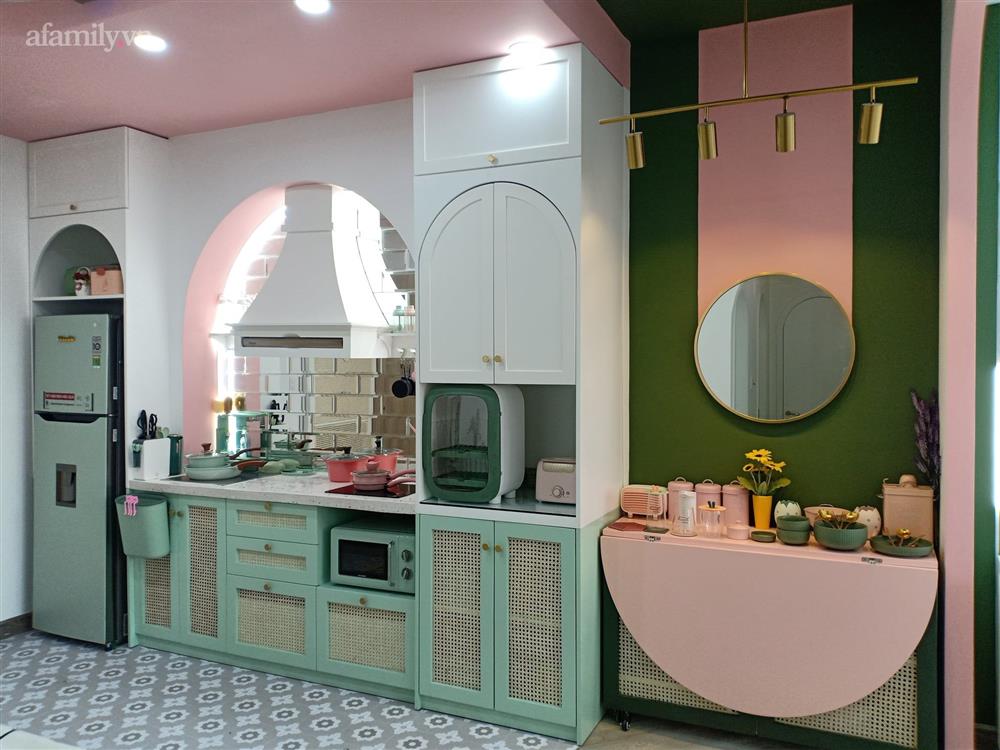 Vợ đảm Sài Gòn tự thay áo cho căn hộ 56m², dùng đồ mây tre vừa thân thiện vừa xinh yêu khiến chồng phải khen không dứt lời-15