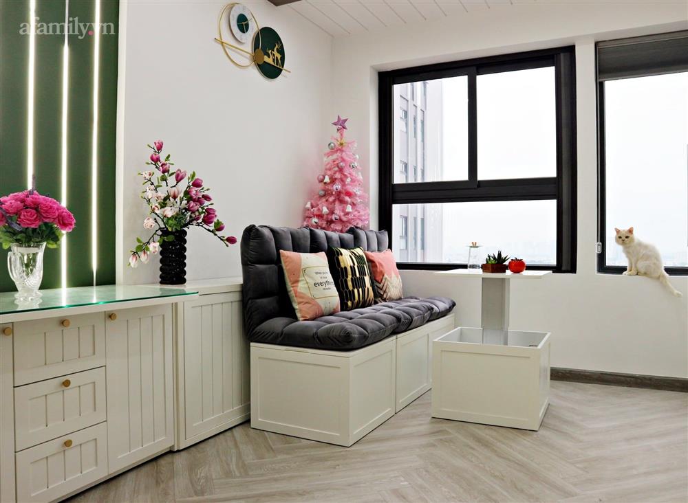 Vợ đảm Sài Gòn tự thay áo cho căn hộ 56m², dùng đồ mây tre vừa thân thiện vừa xinh yêu khiến chồng phải khen không dứt lời-16