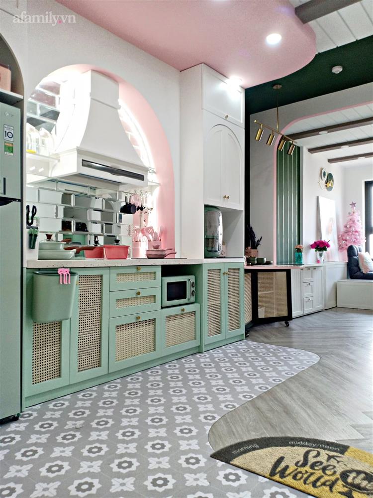 Vợ đảm Sài Gòn tự thay áo cho căn hộ 56m², dùng đồ mây tre vừa thân thiện vừa xinh yêu khiến chồng phải khen không dứt lời-5
