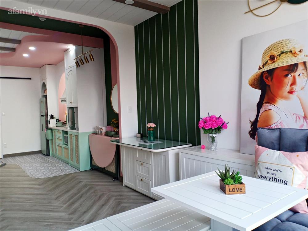 Vợ đảm Sài Gòn tự thay áo cho căn hộ 56m², dùng đồ mây tre vừa thân thiện vừa xinh yêu khiến chồng phải khen không dứt lời-7