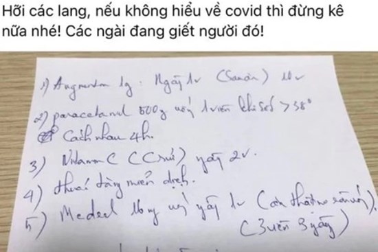 Uống thuốc chữa Covid-19 trên mạng, F0 chảy máu tiêu hoá