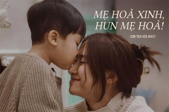 Con trai Hòa Minzy: 