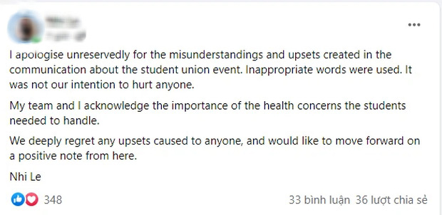 Nữ life-coach nhận lỗi với SV khoa Luật tiếp tục bị tố xin lỗi cho có, dân mạng còn đăng cả bằng chứng hẳn hoi-1