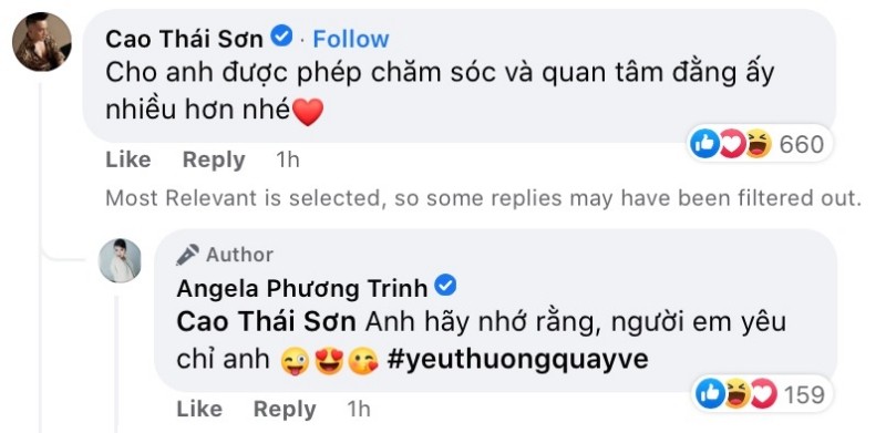 Angela Phương Trinh ẩn ý Cao Thái Sơn là tình yêu đích thực, xin phép cộng đồng mạng được lấy làm chồng?-2