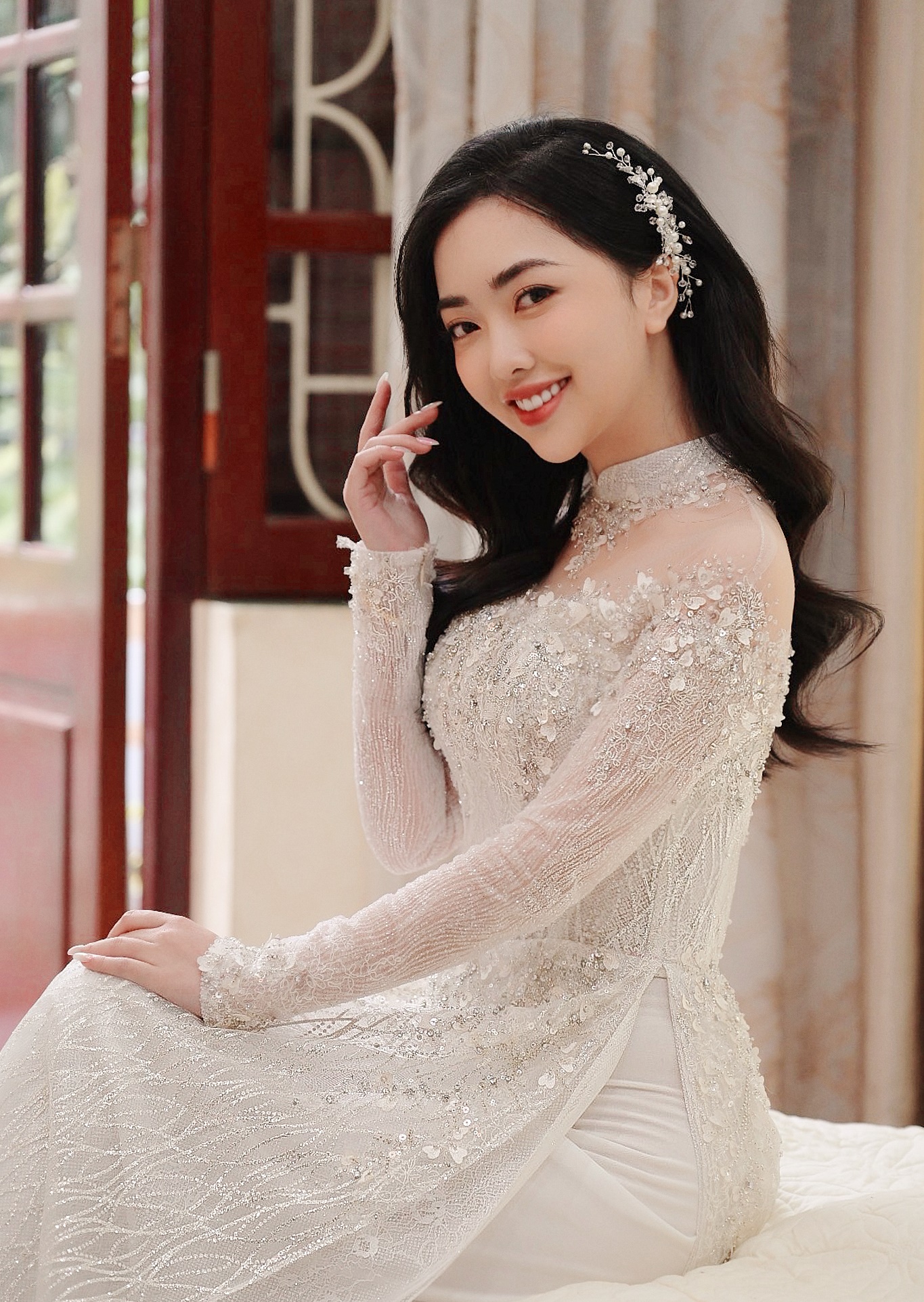 Nhan sắc cô dâu của Chinh đen: Xinh không kém hoa hậu, cách ly hoàn toàn thị phi-3