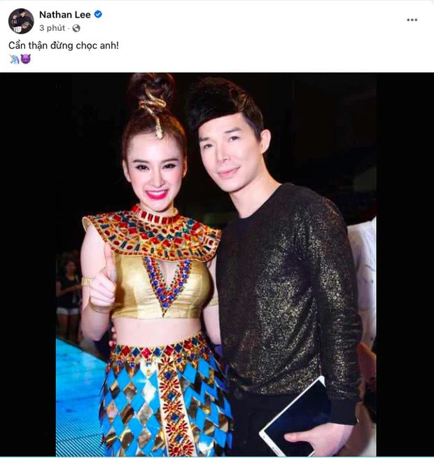 Bị Nathan Lee dằn mặt, Angela Phương Trinh vẫn thể hiện tình cảm với Cao Thái Sơn-2