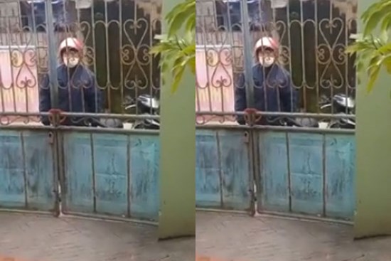 Gia đình F0 bị cán bộ khóa cửa nhà: 