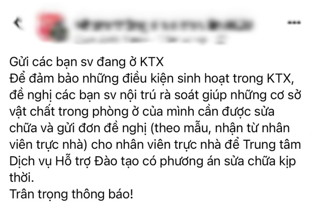 Nữ sinh đóng 670 nghìn nhưng phải nhường phòng cho F0, chuyển đến khu bừa bộn: Trường giải quyết có hợp lý?-9