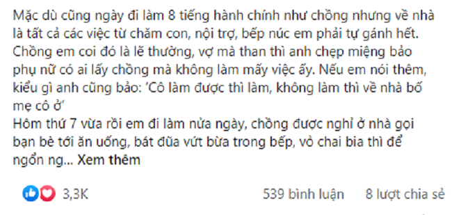 Hỏi vợ không nhịn định làm gì, nhưng chỉ nghe một tiếng choang trong bếp, chồng ngây người hiểu mình đã có câu trả lời-1