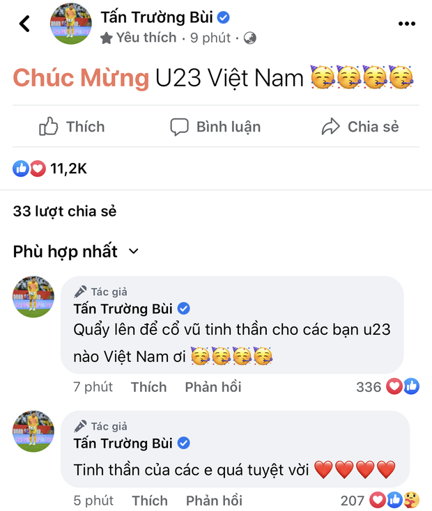 MXH vỡ oà trước chiến thắng nhọc nhằn của U23 Việt Nam: Tôi khóc mất các bác ơi!-3