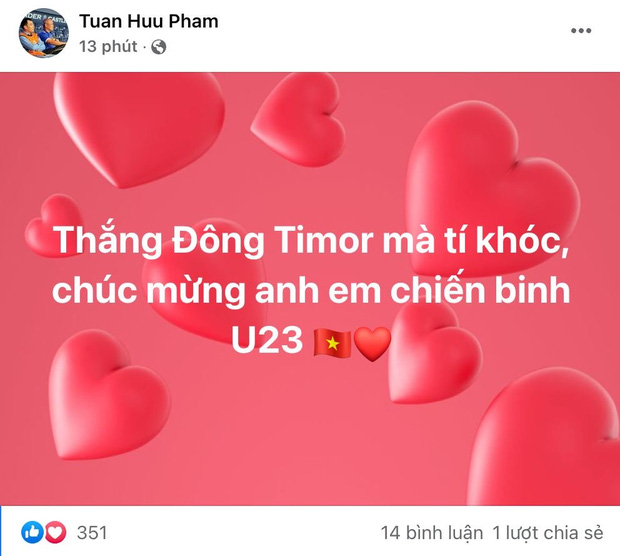 MXH vỡ oà trước chiến thắng nhọc nhằn của U23 Việt Nam: Tôi khóc mất các bác ơi!-10