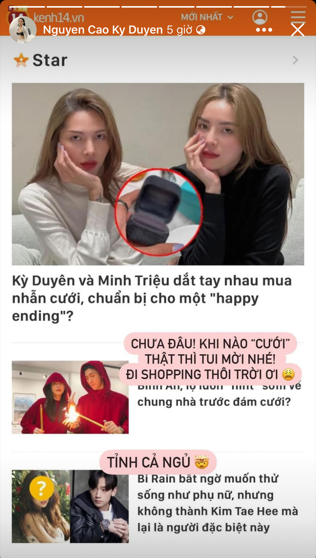 Kỳ Duyên lên tiếng về tin đồn mua nhẫn chuẩn bị hỏi cưới Minh Triệu?-1