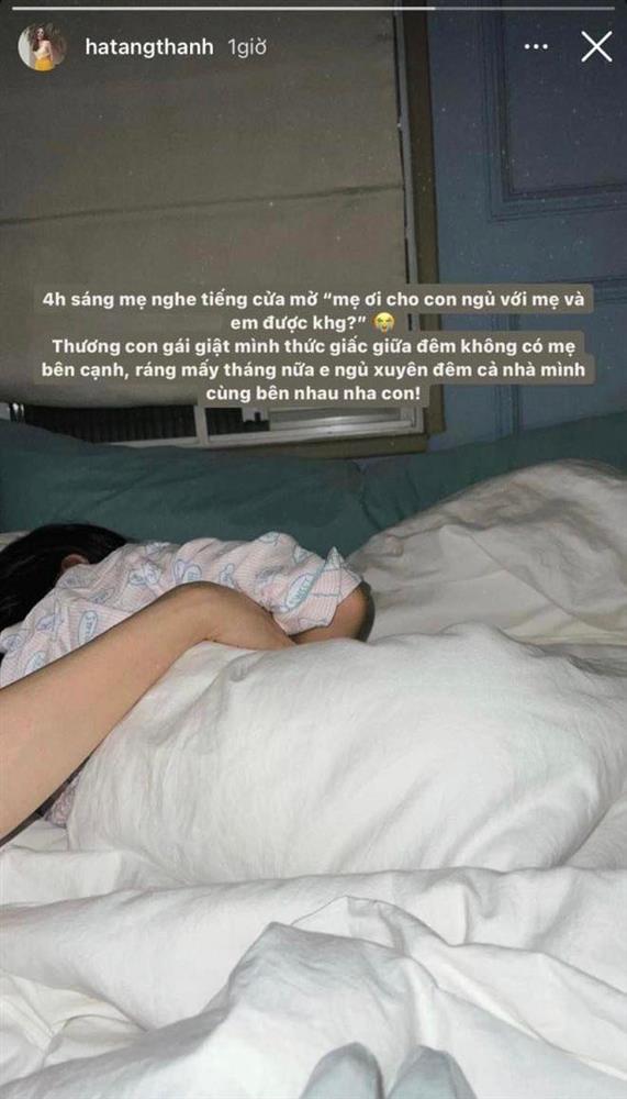 Hóa ra đây là lý do con gái Tăng Thanh Hà đòi ngủ cùng mẹ, fan lại một lần nữa đổ gục trước sự dịu dàng của bà mẹ 3 con-2