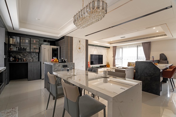 Căn hộ phong cách trung tính, đầy đủ các phòng chức năng hiện đại và thoáng mát-1