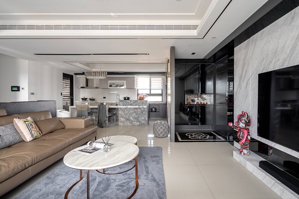 Căn hộ phong cách trung tính, đầy đủ các phòng chức năng hiện đại và thoáng mát-2