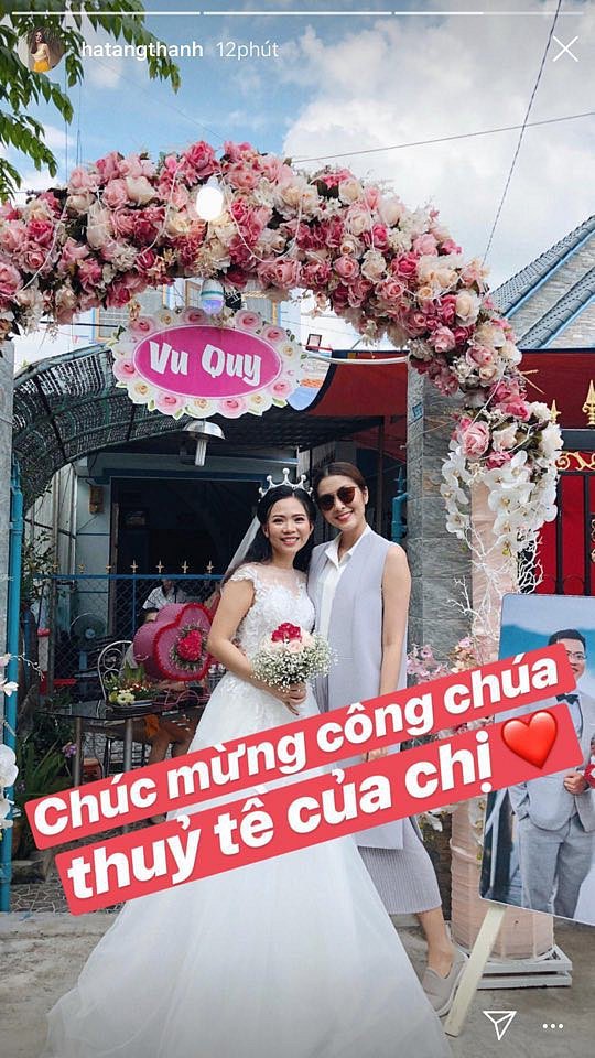 Hà Tăng lên đồ đi đám cưới tài ghê: Rất đẹp, rất sang mà chẳng hề lấn lướt cô dâu-7