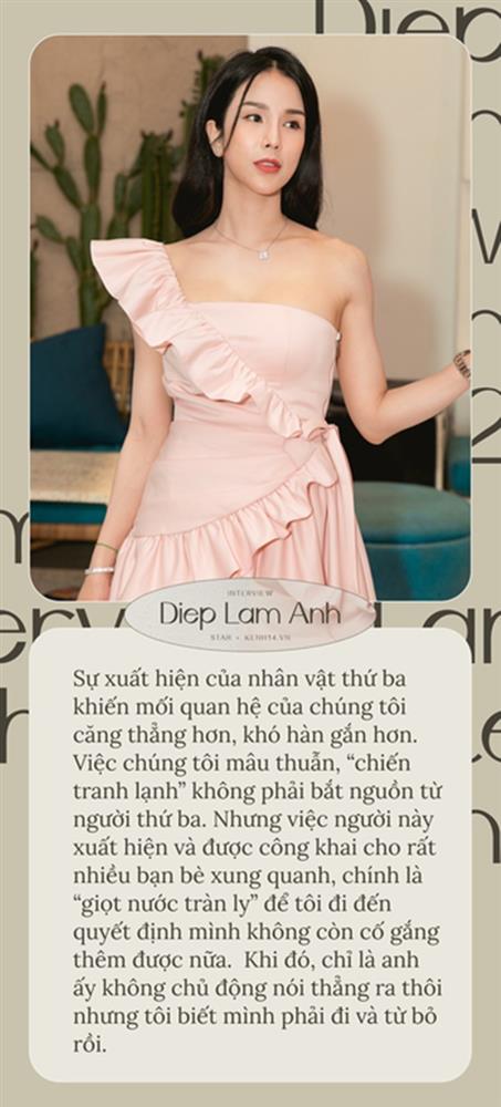 Diệp Lâm Anh: Khi người thứ ba được công khai, chỉ là anh ấy không nói thẳng ra thôi chứ tôi biết mình phải rời khỏi nhà chồng và phải từ bỏ rồi-5