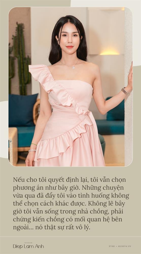 Diệp Lâm Anh: Khi người thứ ba được công khai, chỉ là anh ấy không nói thẳng ra thôi chứ tôi biết mình phải rời khỏi nhà chồng và phải từ bỏ rồi-12
