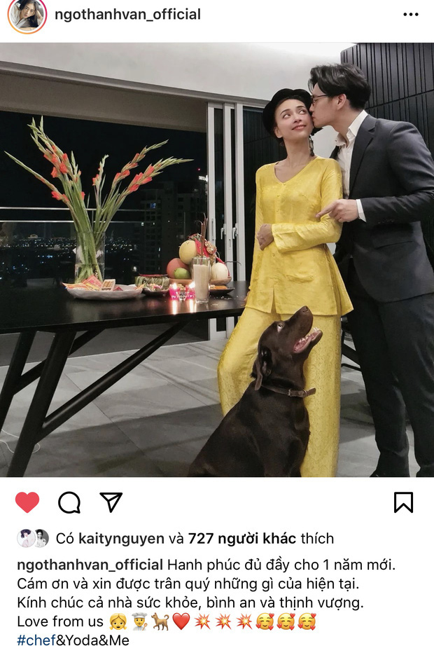 Ngô Thanh Vân hạnh phúc đón tuổi mới bên Huy Trần, vô tình để lộ chuyện cưới hỏi-4