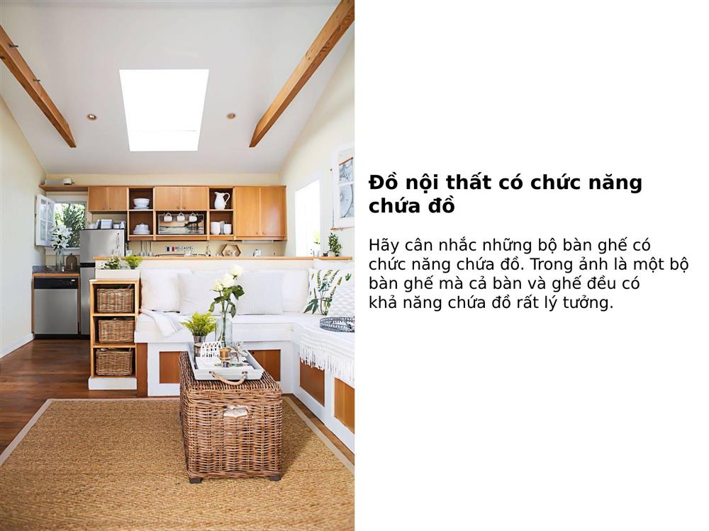 Nhà nhỏ nhưng không chật: 12 cách giải phóng diện tích-5