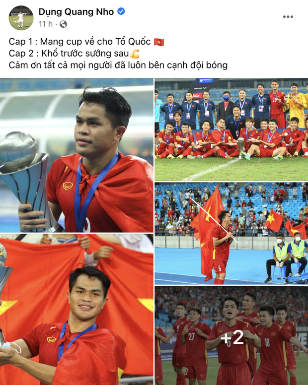 Dàn nam thần mới của U23 Việt Nam làm gì sau khi lên ngôi vô địch Đông Nam Á?-1