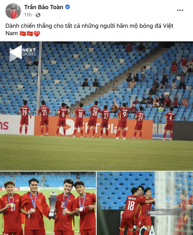 Dàn nam thần mới của U23 Việt Nam làm gì sau khi lên ngôi vô địch Đông Nam Á?-3