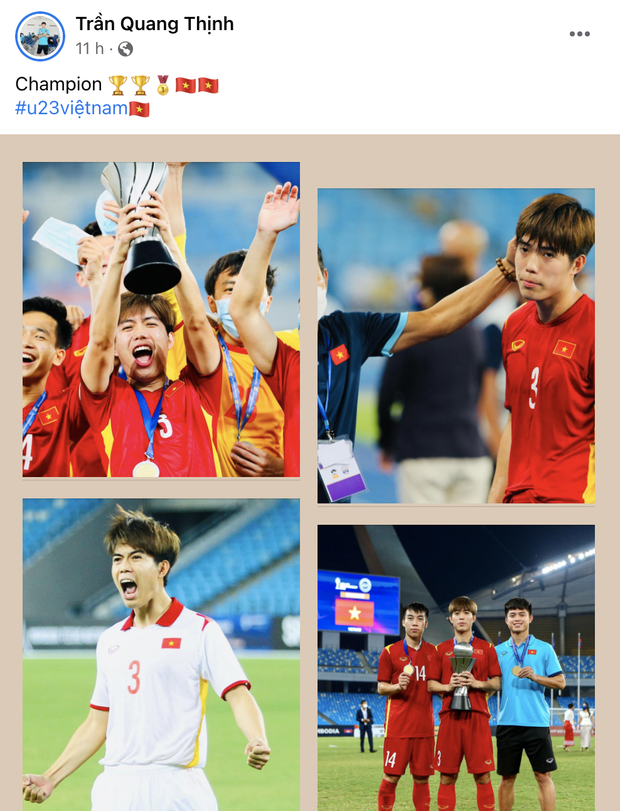 Dàn nam thần mới của U23 Việt Nam làm gì sau khi lên ngôi vô địch Đông Nam Á?-5
