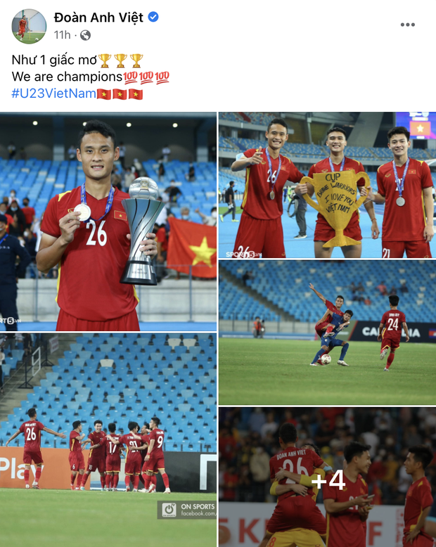 Dàn nam thần mới của U23 Việt Nam làm gì sau khi lên ngôi vô địch Đông Nam Á?-7