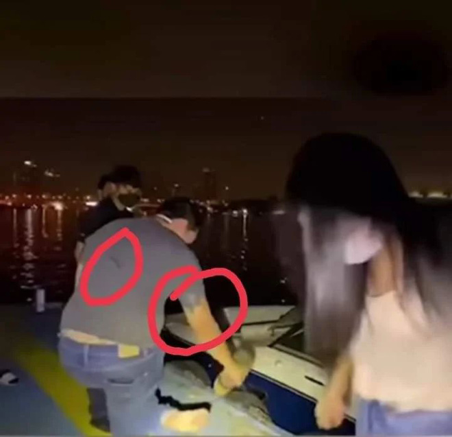 Nghi ngờ có xô xát khi nữ diễn viên Chiếc Lá Bay rơi xuống nước, tất cả vì chi tiết này trên áo đối tượng khả nghi?-5