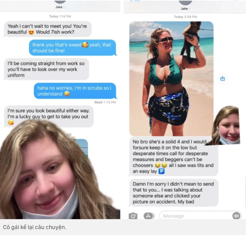 Tin nhắn nhầm của gã bạn trai lật tẩy bộ mặt thật khiến người phụ nữ hủy luôn buổi hẹn hò, nội dung bên trong mới đáng lên án!-1