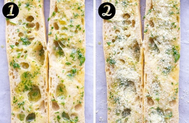 Bánh mì bơ tỏi mà làm thế này thì giòn rụm lại thơm nức, càng ăn càng mê!-2