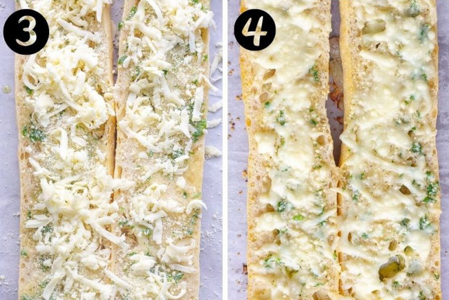 Bánh mì bơ tỏi mà làm thế này thì giòn rụm lại thơm nức, càng ăn càng mê!-4