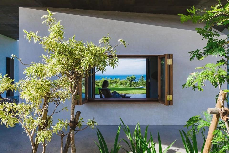 Ngôi nhà lạ lùng bên bờ biển, bốn hướng là cửa, nhìn từ trên như mai rùa-21