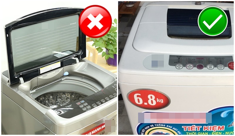 Nên đóng hay mở máy giặt sau khi giặt xong! Giật mình biết đáp án-3
