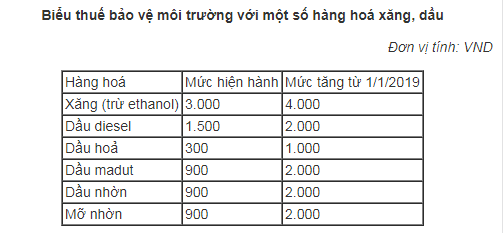 Một lít xăng gánh 4 nghìn đồng, Bộ Tài chính mở đường sửa thuế môi trường-2