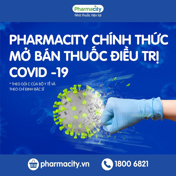 Đã có thể mua thuốc điều trị Covid-19 trên toàn hệ thống Pharmacity-1