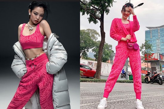 Đụng cả cây đồ với Jennie nhưng Thúy Ngân lộ đẳng cấp chênh lệch 