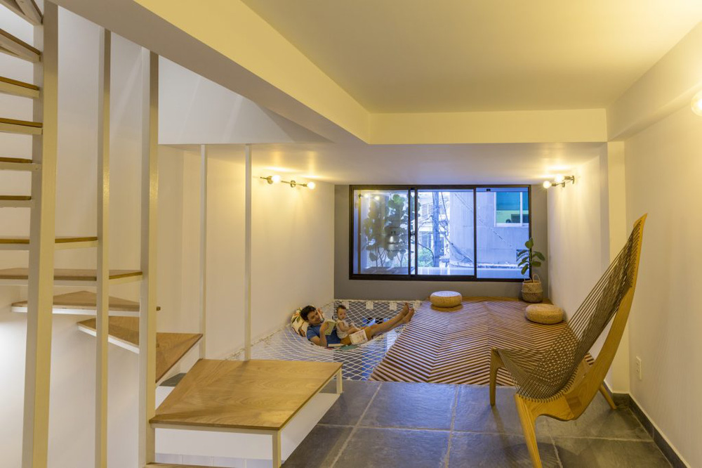 Nhà cũ 3 tầng 35m2 trong hẻm nhỏ Sài Gòn lột xác đầy bất ngờ với giao diện mặt tiền bắt mắt, ai đi ngang cũng phải ngoái nhìn-10