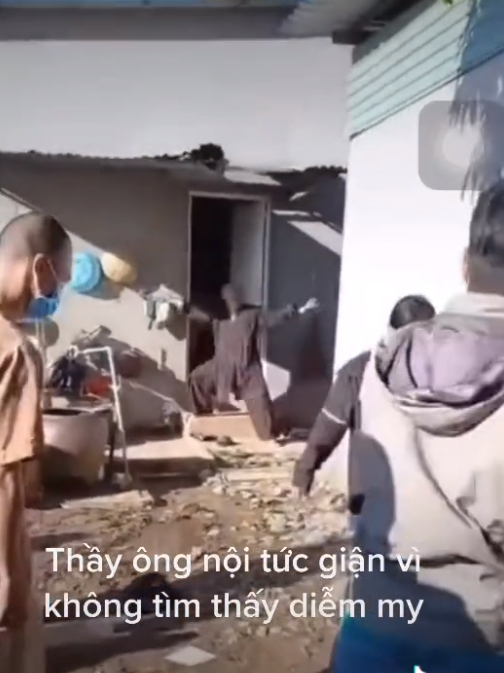 Xôn xao clip Lê Tùng Vân bực tức đập phá Tịnh Thất Bồng lai vì không tìm thấy Diễm My?-2