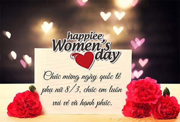 Những lời chúc hay và ý nghĩa nhất dành tặng vợ ngày Quốc tế Phụ nữ 8/3-1