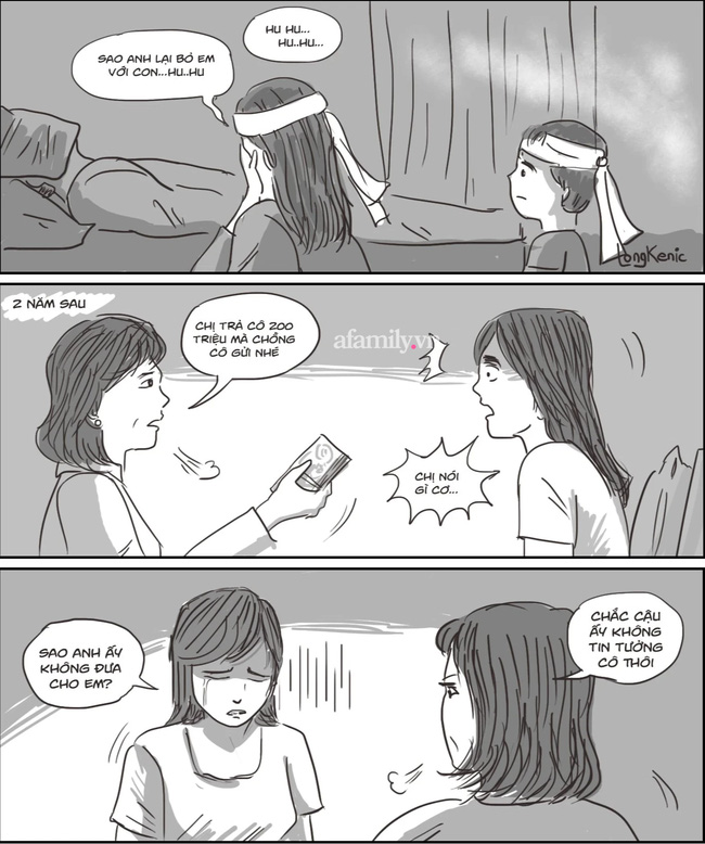 Chồng mất được 2 năm, chị chồng bỗng nhiên đem 200 triệu đến trả, còn kể câu chuyện khiến tôi giận dữ căm hận-1