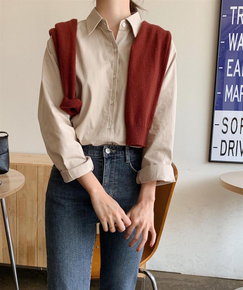 Có những cách diện sơ mi đơn giản mà cực tinh tế, nàng chưa biết thì phải học ngay-13