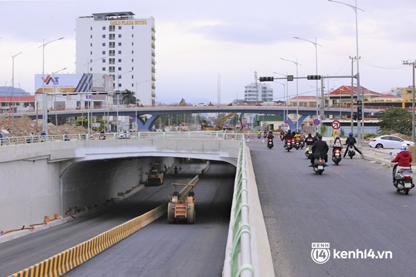 Ảnh, clip: Cận cảnh nút giao thông hơn 723 tỷ sắp được hoàn thành tại Đà Nẵng, gây ấn tượng với đường hầm lộ thiên cực độc đáo-2