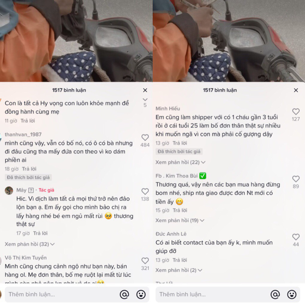 Nhận cuộc gọi từ nữ shipper, cô gái chạy ra ngoài, ngỡ ngàng rồi xót xa vì cảnh trước mắt-1