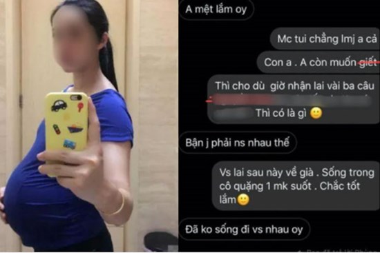 Yêu nhau thắm thiết đến khi thông báo mang thai thì bạn trai đòi