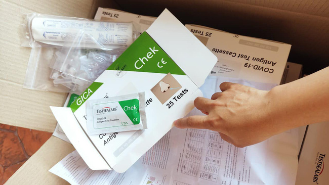 Giá KIT test giảm thê thảm, con buôn chán nản vì lỡ ôm hàng đắt giờ muốn bán cắt lỗ cũng không đơn giản-6