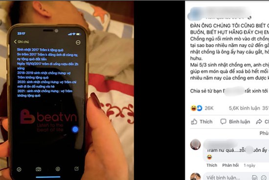 Bí mật kéo dài suốt 4 năm trong ghi chú điện thoại của ông chồng khiến vợ ngỡ ngàng, dân mạng đọc xong mà thấy