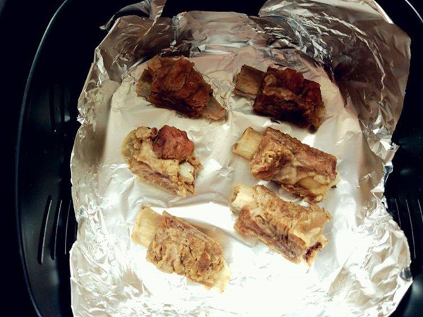 Sườn heo nướng bằng nồi chiên không dầu ăn cực thơm và mùi vị không kém nhà hàng-8