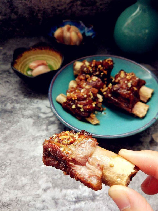 Sườn heo nướng bằng nồi chiên không dầu ăn cực thơm và mùi vị không kém nhà hàng-10